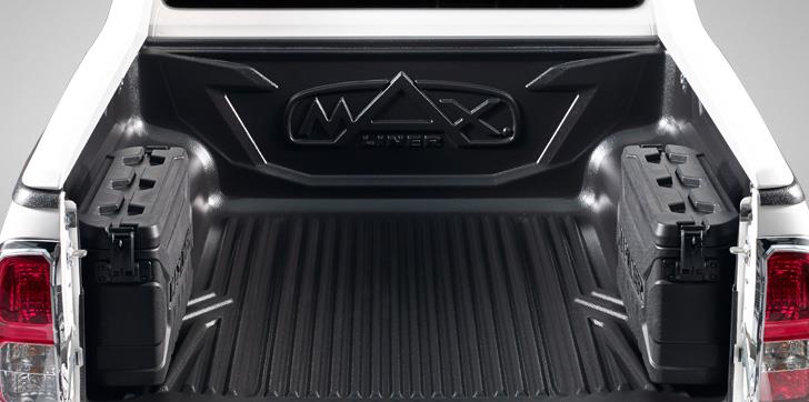 Box6 Boite De Rangement Pour Benne De Pickup Abs Noir Toyota