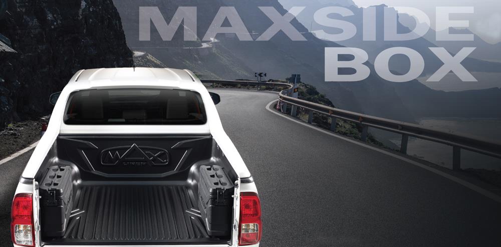 Box6 Boite De Rangement Pour Benne De Pickup Abs Noir Toyota