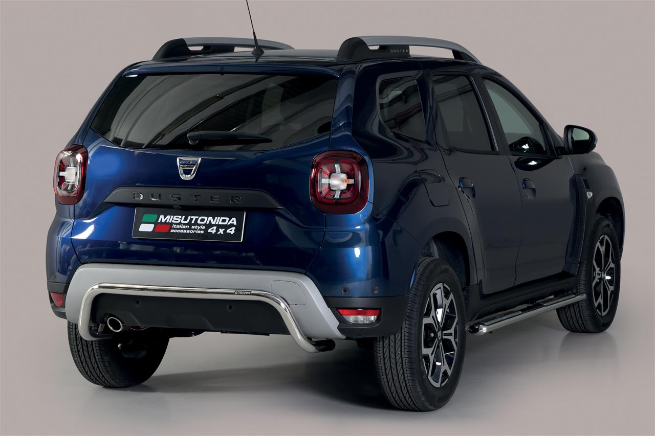 Marchepieds ovales acier Design Noir Dacia Duster 2018-2023