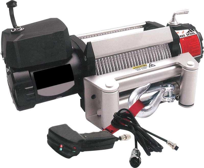 CBR0014 TREUIL MARINA4X4 5,5T 12V A CABLE ETANCHE IP68