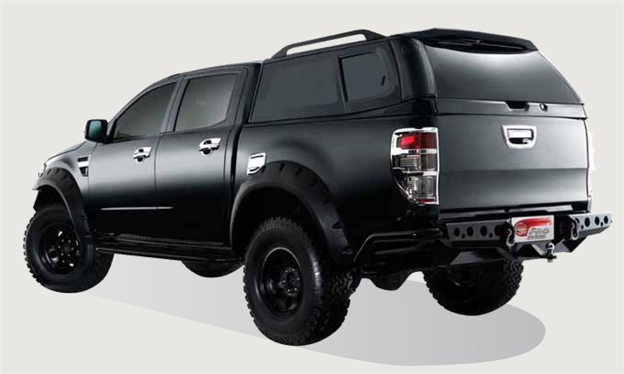 HSAR298 HARD TOP ACIER FORD RANGER 2012+ DOUBLE CAB BLANC 7VTA FORD RANGER