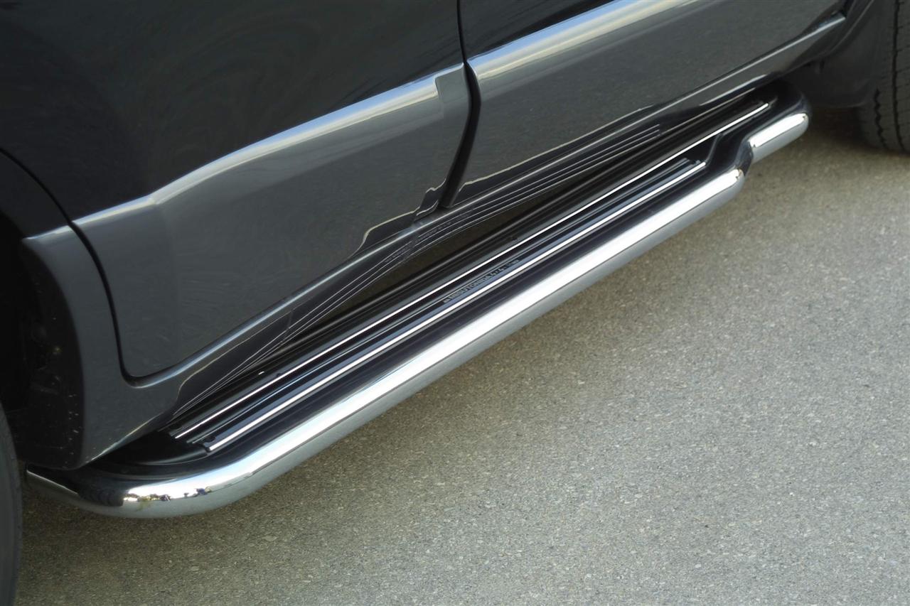 Marchepieds Latéraux Pour Hyundai Santa Fe 2006-2012 — Paire Complète, Forme Ovale, Fixe, Garantie 2 Ans