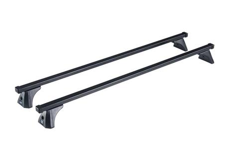 Barres De Toit Menabo Pour Nissan Juke 2010-2019 - Galerie De Toit En Acier - Capacité 50 Kg - Pour Coffre, Vélos, Skis - 4