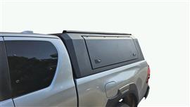 HARD TOP ALUMINIUM NOIR UPSTONE D-MAX SPACECABINE 2020+ ET 2024+ NON VITRES PORTE PAPILLON NON VITRÉ